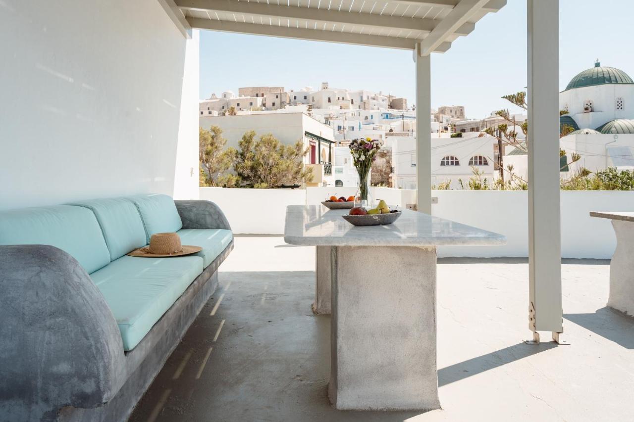Celestial Seaview Apartments- Apollon Naxos City المظهر الخارجي الصورة