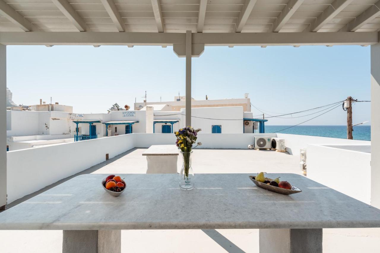 Celestial Seaview Apartments- Apollon Naxos City المظهر الخارجي الصورة